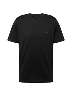 FARAH T-Shirt 'DANNY' goldgelb/schwarz