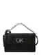 Calvin Klein Ručna torbica  crna / srebro