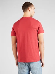 Calvin Klein Jeans T-Shirt rot/weiß