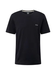 BOSS T-Shirt Mix&Match T-Shirt R mit BOSS Stickerei schwarz / wei
