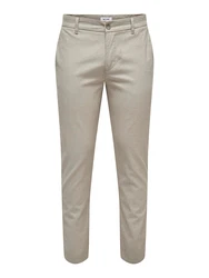 ONLY & SONS Chinohose ONSMark Pete greige