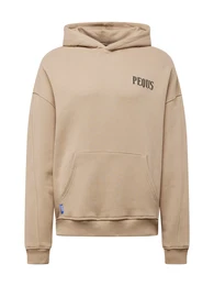 Sweatshirt hellbraun / schwarz