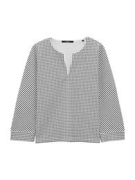 Bluza 'Ugrazia' crna / bijela