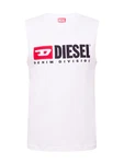 DIESEL Top T-Isco-Div blutrot/schwarz/weiß