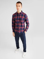 AROPOSTALE Hemd navy / knallrot / schwarz / weiß