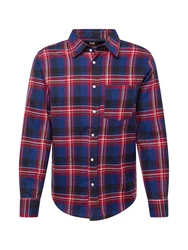 AROPOSTALE Hemd navy / knallrot / schwarz / weiß