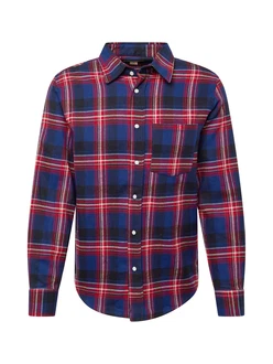 AROPOSTALE Hemd navy / knallrot / schwarz / weiß AROPOSTALE Hemd navy / knallrot / schwarz / weiß