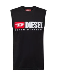 DIESEL Top T-Isco-Div rot/schwarz/weiß