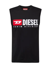Top 'T-Isco-Div' rot / schwarz / wei