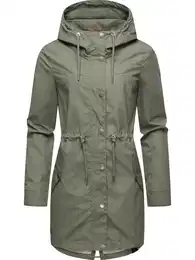 Přechodová parka 'Canny' zelená