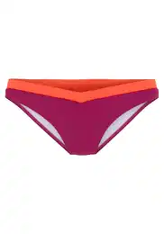 Spodní díl plavek oranžová / fuchsiová