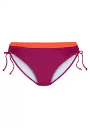 Spodní díl plavek oranžová / fuchsiová