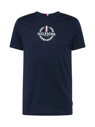 TOMMY HILFIGER T-Shirt navy / rot / schwarz / weiß