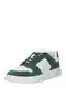 Tommy Jeans Sneaker 'MIX MAT CUPSOLE 2.0' dunkelgrün / weiß