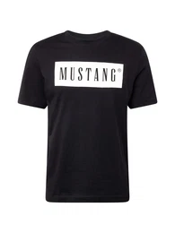 T-Shirt 'Austin' schwarz / offwhite