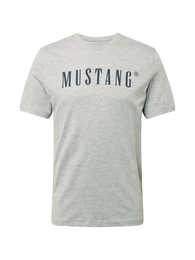 T-Shirt 'Austin' navy / graumeliert