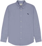 WRANGLER Hemd 'OXFORD' blaumeliert