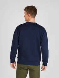 QS Sweatshirt mit Logo-Stickerei marineblau