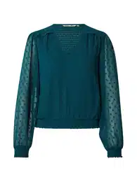 Bluza cijan plava