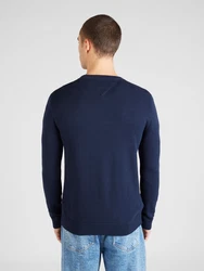 Tommy Jeans Pullover 'ESSENTIAL' marineblau / rot / weiß