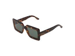 Sonnenbrille 'Lana' cognac / dunkelbraun / gold