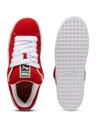 PUMA Sneaker Suede XL rot/weiß