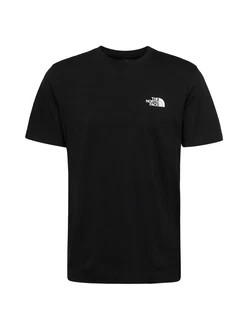 The North Face Herren Shirt Simple Dome Tee (3X4) schwarz/weiß