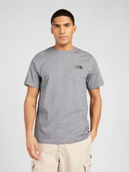 The North Face Herren Shirt Simple Dome Tee (3X4) graumeliert/schwarz