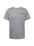 The North Face Herren Shirt Simple Dome Tee (3X4) graumeliert/schwarz The North Face Herren Shirt Simple Dome Tee (3X4) graumeliert/schwarz