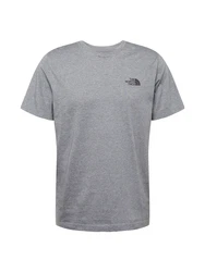The North Face Herren Shirt Simple Dome Tee (3X4) graumeliert/schwarz