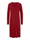 heine Úpletové šaty  tmavě červená