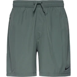 NIKE Sportshorts 'FORM' grau/schwarz