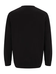 s.Oliver Rundhalspullover Basic mit gesticktem Logo auf der Brust Schwarz/Schwarz/Schwarz/Schwarz/Schwarz/Schwarz/Schwarz/Schwarz/Schwarz/Schwarz/Schwarz/Schwarz/Schwarz/Schwarz