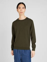 s.Oliver Pullover dunkelgrün