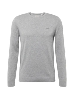 s.Oliver Pullover graumeliert