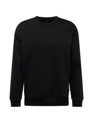 QS Sweatshirt mit Logo-Stickerei Schwarz