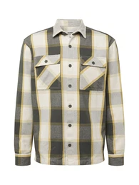 Hemd 'BRADY' beige / gelb / dunkelgrn