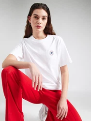 CONVERSE T-Shirt 'Core Chuk' navy/rot/weiß