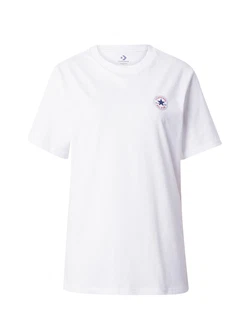 CONVERSE T-Shirt 'Core Chuk' navy/rot/weiß