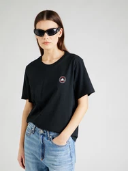 CONVERSE T-Shirt 'Core Chuk' rot/schwarz/weiß