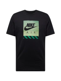 T-Shirt 'CONNECT' mint / schwarz