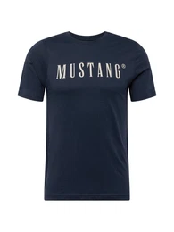 T-Shirt 'Austin' navy / offwhite
