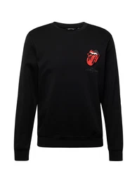 Sweatshirt rot / schwarz / wei