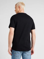 MUSTANG T-Shirt 'Austin' schwarz/weiß