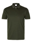 SELECTED HOMME Poloshirt 'Fave' oliv