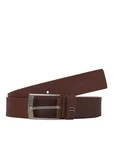 JACK & JONES Gürtel dunkelbraun/silber
