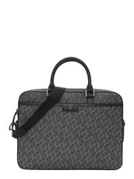 Laptoptasche grau / basaltgrau / schwarz