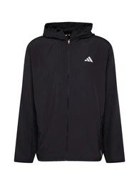 Sportjacke 'Run it' schwarz / wei