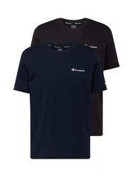 Champion T-Shirt (2er-Pack) blau/marine/schwarz