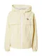 Tommy Jeans Prehodna jakna 'Chicago'  mornarska / pastelno rumena / rdeča / bela